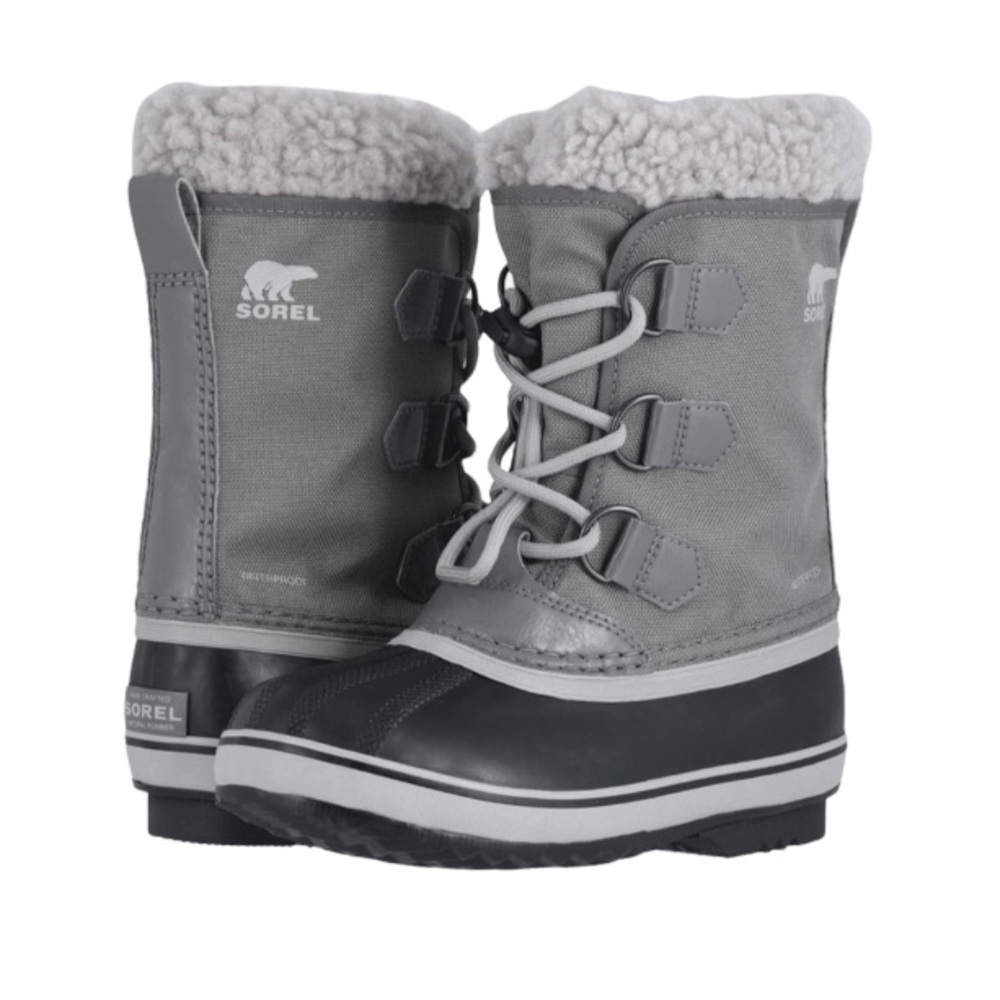 Sorel Gray & Black Winter Boots